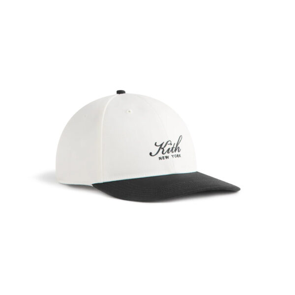 Kith Twill Two Tone New York Script Aaron Black Cap