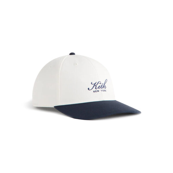 Kith Twill Two Tone New York Script Aaron Blue Cap