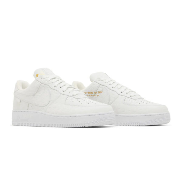 Louis Vuitton x Nike Air Force 1 Low Triple White