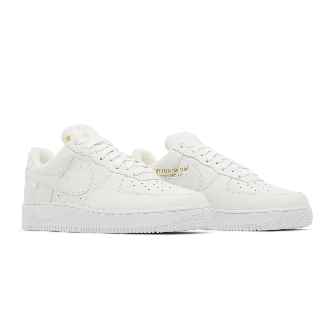 Louis Vuitton x Nike Air Force 1 Low Triple White