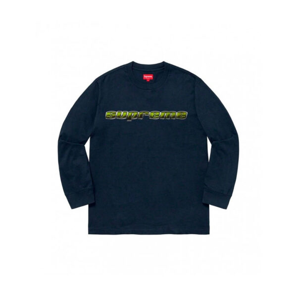 Supreme Chrome Логотип Темно-синий