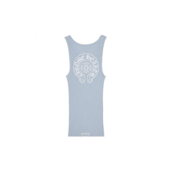 Chrome Hearts Horseshoe Baby Blue Rob Tank Top