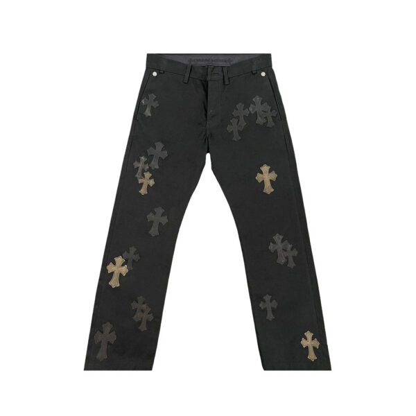 (Копія)Брюки Chrome Hearts Triple Cross серые
