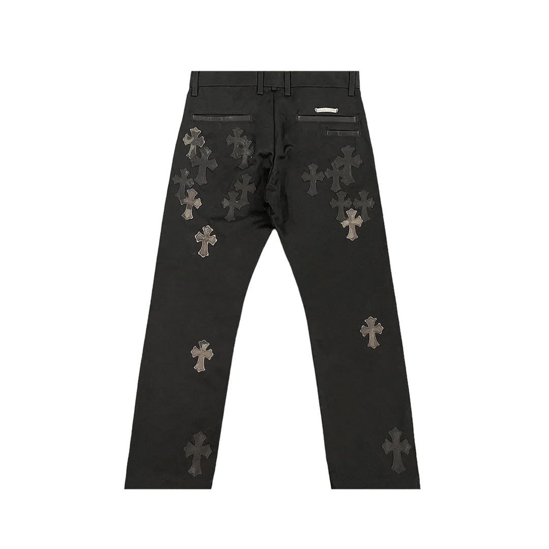 (Копія)Брюки Chrome Hearts Triple Cross серые