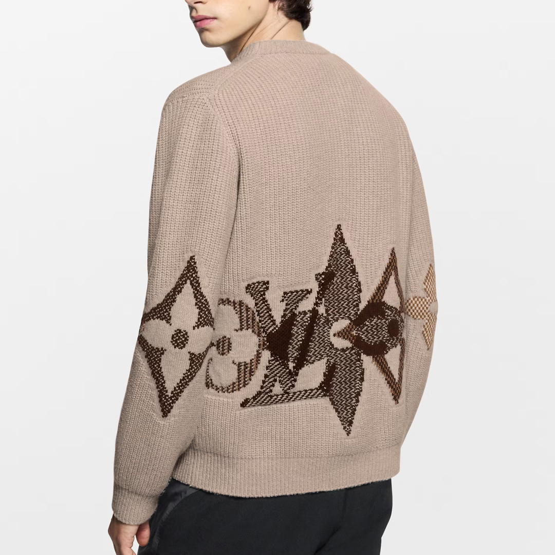 Louis Vuitton Graphic Knitted Crewneck
