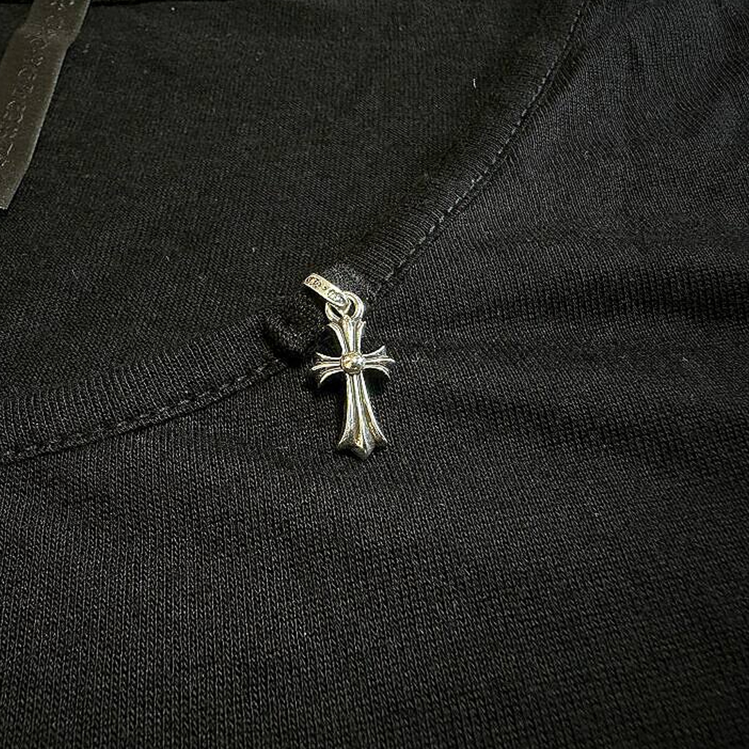 Chrome Hearts Baby Fat Charm Long-Sleeve T-Shirt Black